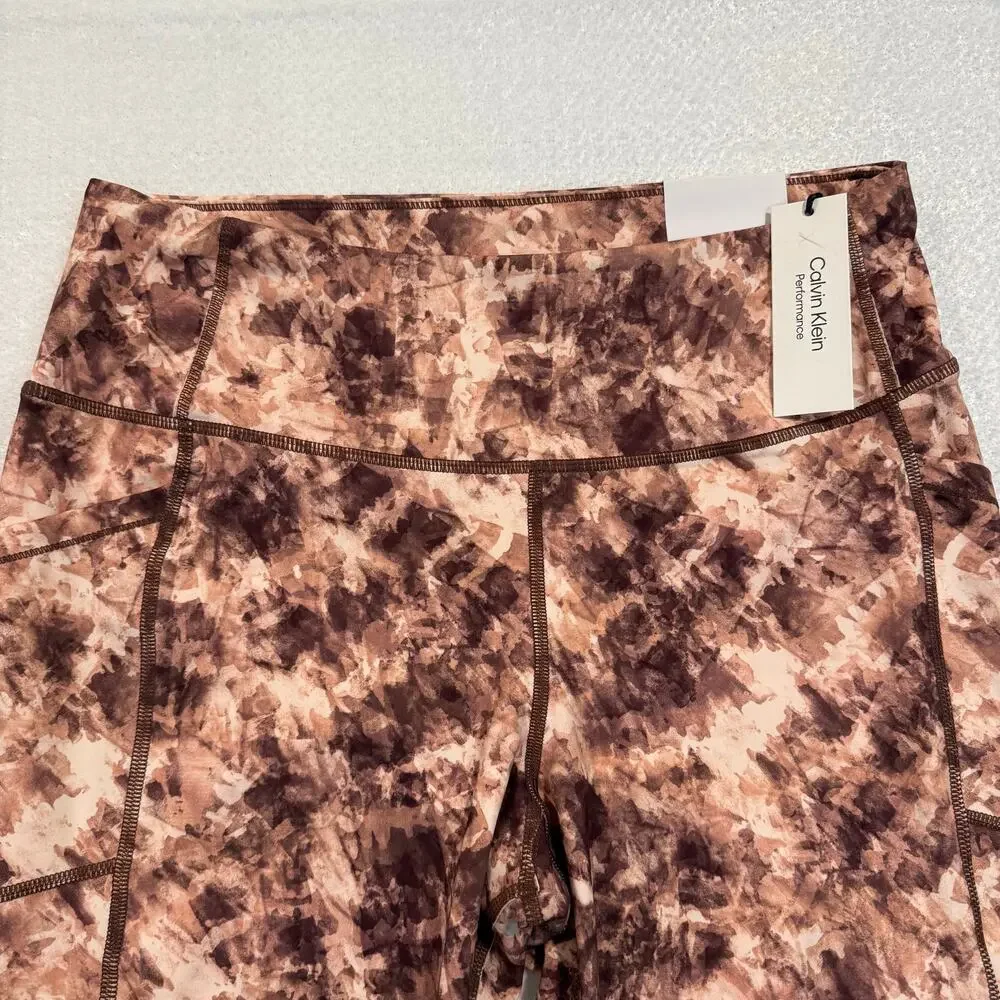Calvin Klein Performance XL High Waist 7/8 Compression Leggings NWT Yoga